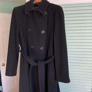 Ellen Tracy, Womens mid length coat, size 12, black